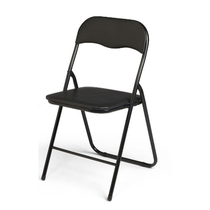 Folding Chair Gift Decor Black (6 Units)