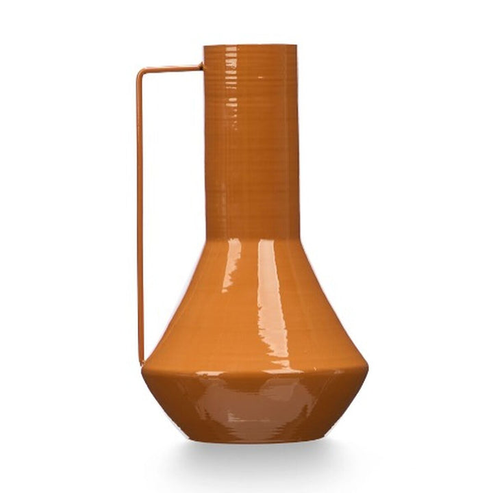 Vase Gift Decor Tile Iron Conical 17 x 29 x 7 cm (6 Units)