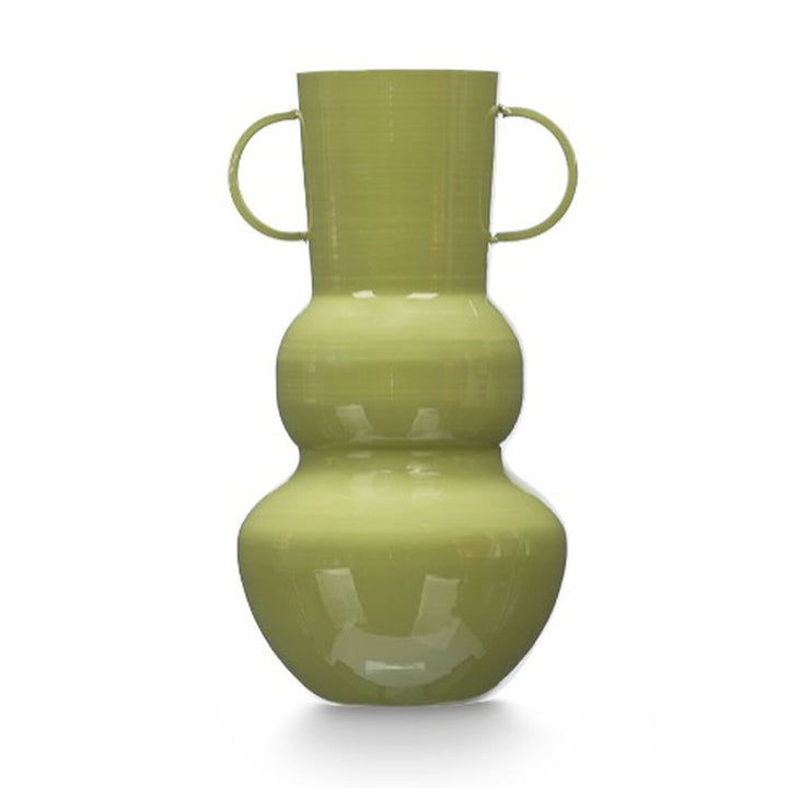 Vase Gift Decor Green Iron Ball 17,5 x 30 x 16 cm (6 Units)