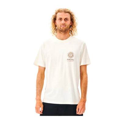 Men’s Short Sleeve T-Shirt Rip Curl White