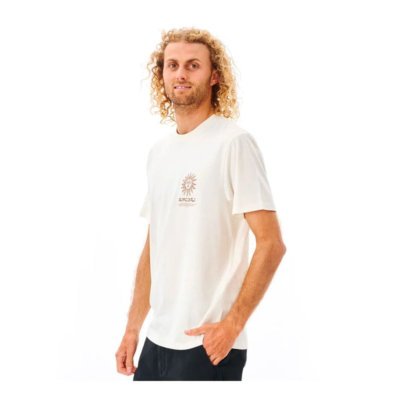 Men’s Short Sleeve T-Shirt Rip Curl White