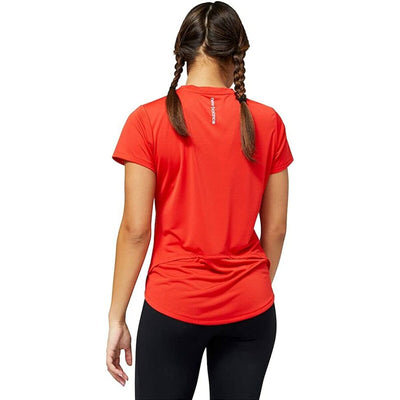 Women’s Short Sleeve T-Shirt New Balance Accelerate Red