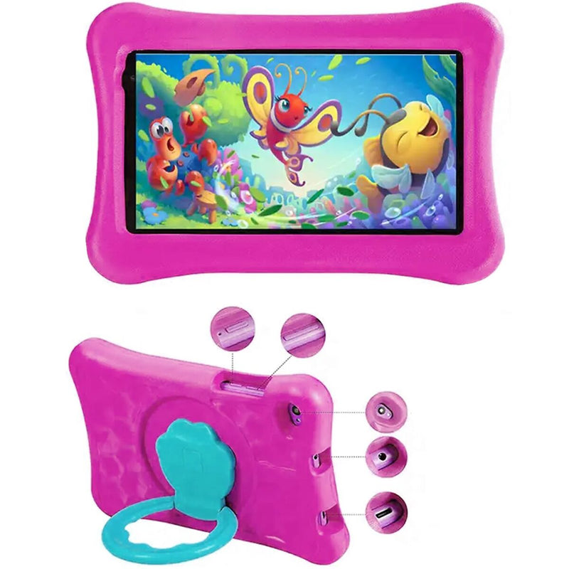 Tablette interactive pour enfants K714 Rose 32 GB 2 GB RAM 7"