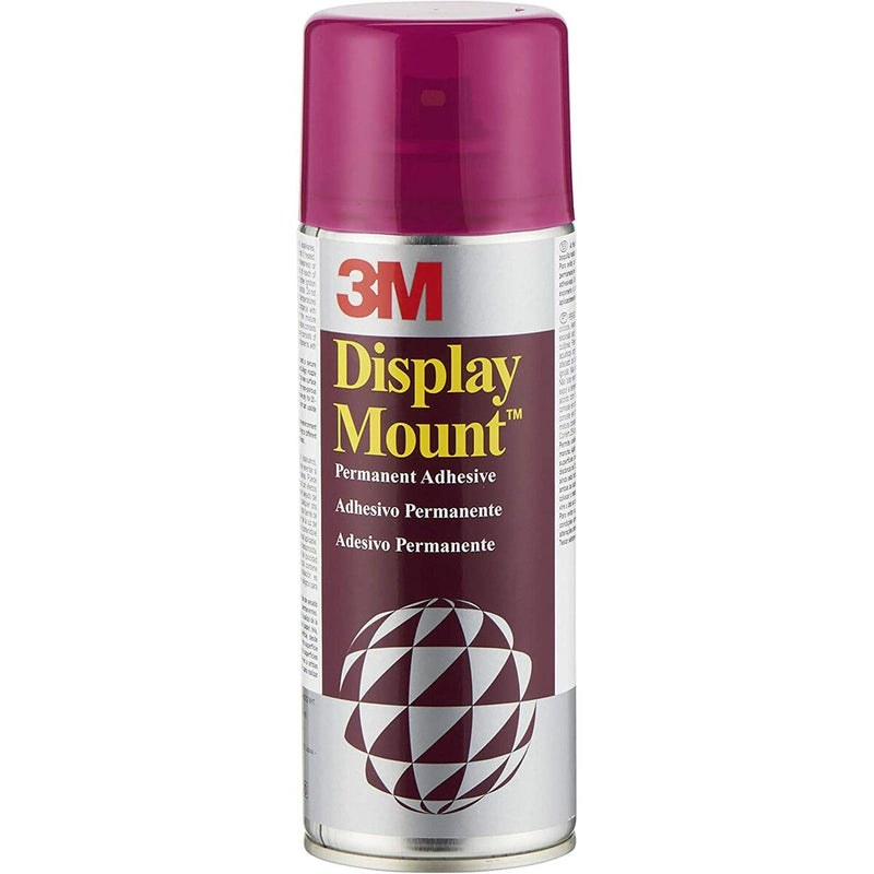 Spray adhesive 3M Display Mount Permanent 400 ml (18 Units)