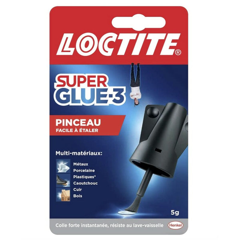 Adhésif instantané Loctite Super Glue-3 5 g (15 Unités)