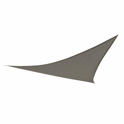 Toldo Aktive Triangular 500 x 0,5 x 500 cm Cinzento Poliéster (4 Unidades)