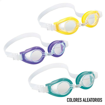 Óculos de Natação para Crianças Intex Play (12 Unidades)