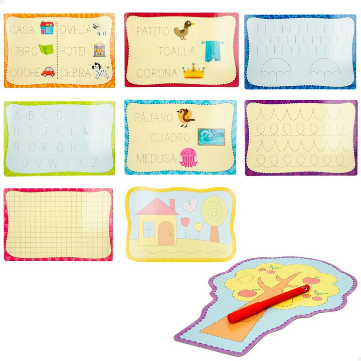 Educational Game Lisciani Giochi Montessori Calligraphy (6 Units)