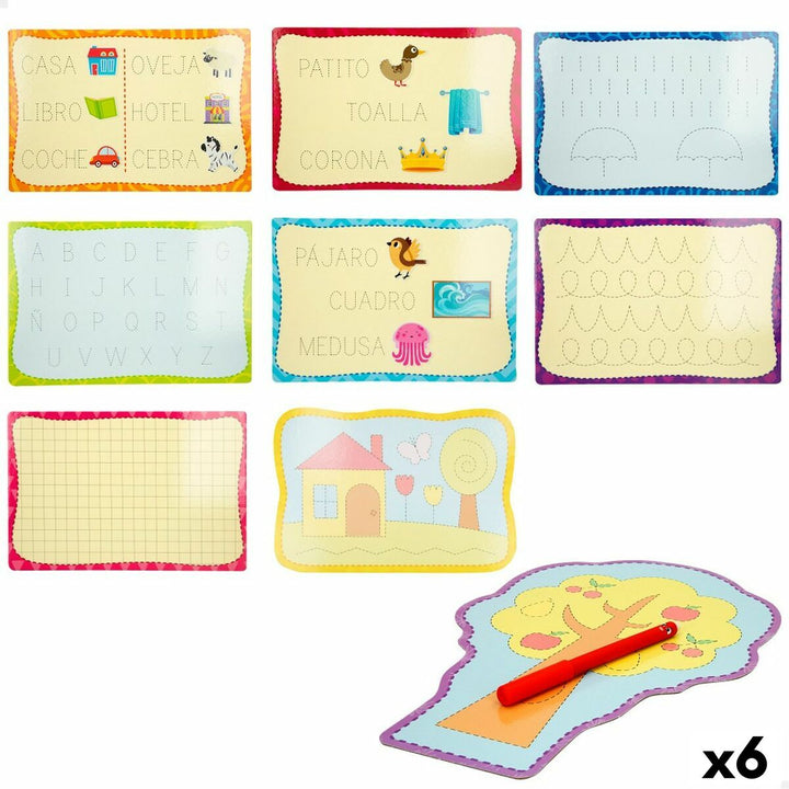 Educational Game Lisciani Giochi Montessori Calligraphy (6 Units)