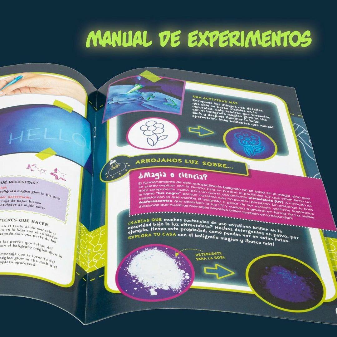 Science Game Lisciani Giochi Laboratorio de la oscuridad ES (6 Units)