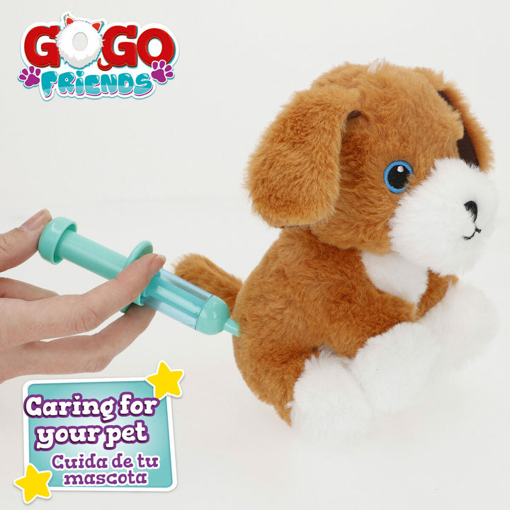 Fluffy toy Colorbaby Plush Plastic 10 x 17 x 9 cm (6 Units)