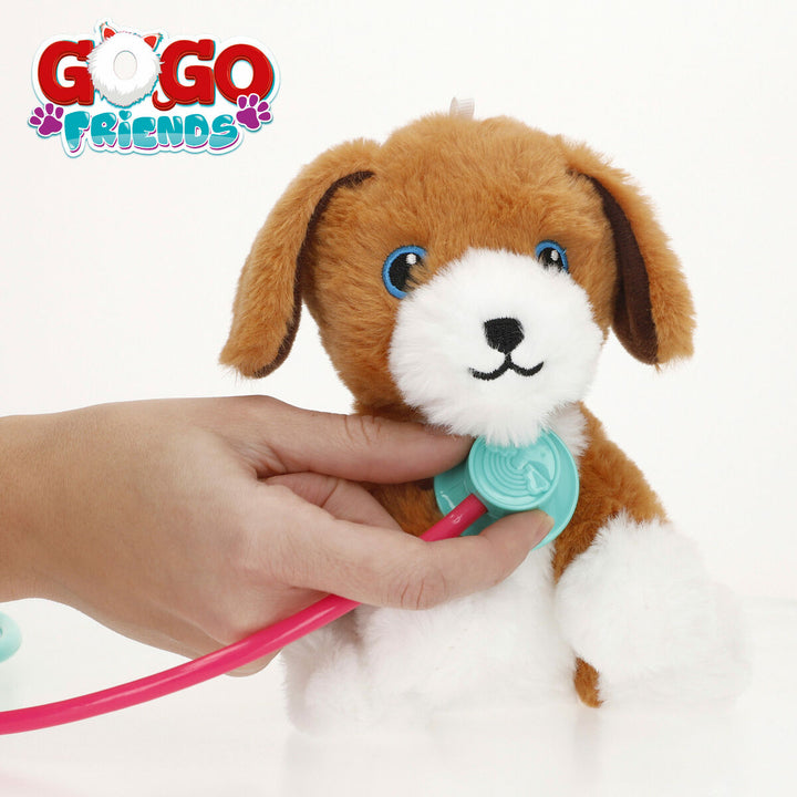 Fluffy toy Colorbaby Plush Plastic 10 x 17 x 9 cm (6 Units)