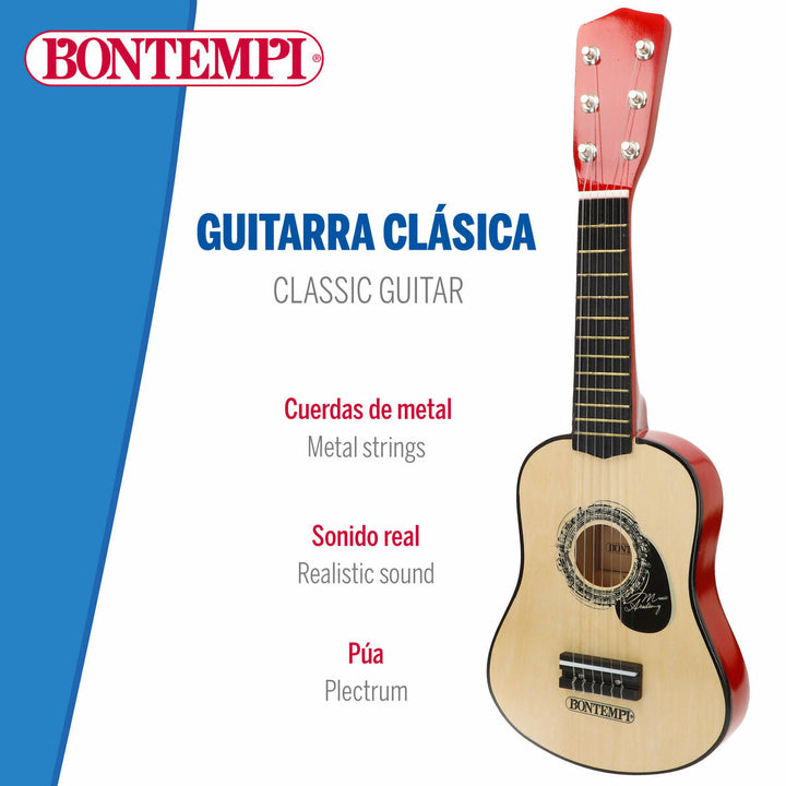 Baby Guitar Bontempi 19 x 55 x 6 cm (2 Units)