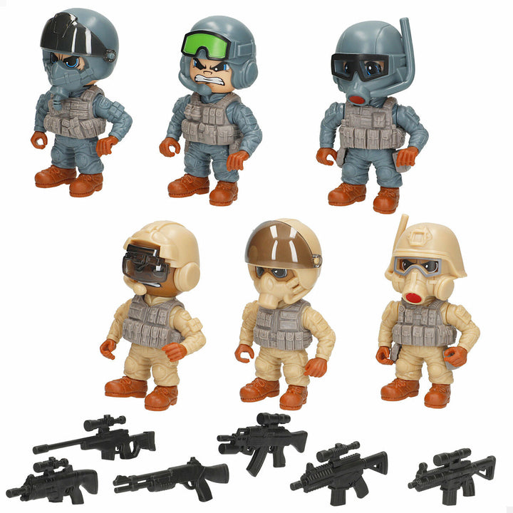 Playset Colorbaby 5 X 8,5 X 3,5 CM (6 Units)