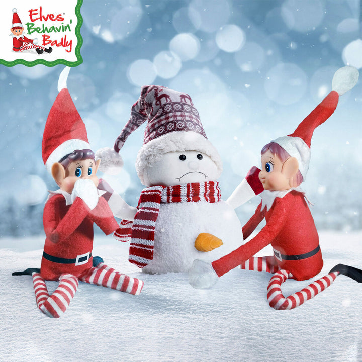 Mischievous Elf Elves Behavin' Badly Elvie and Elfie (6 Units)