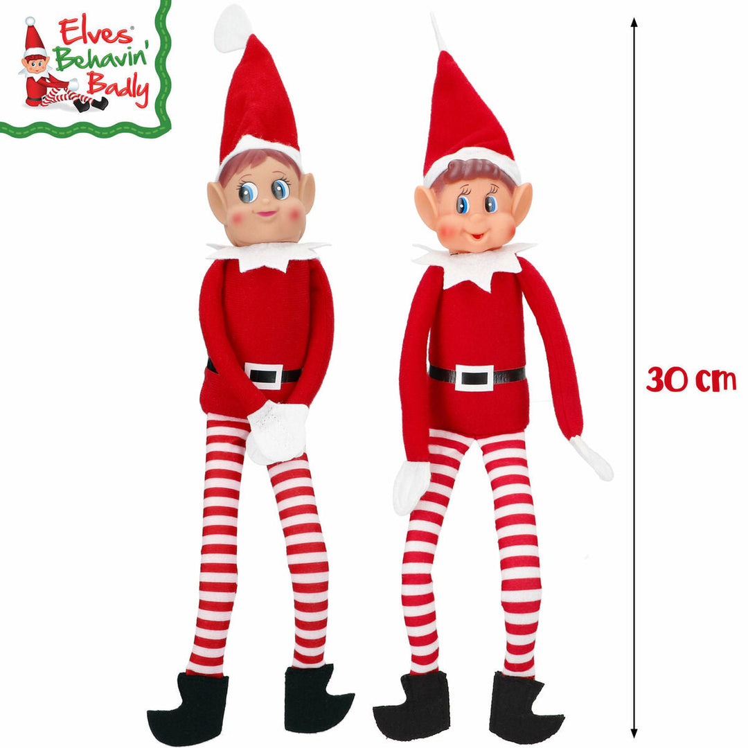 Mischievous Elf Elves Behavin' Badly Elvie and Elfie (6 Units)