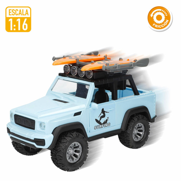 Friction Car Speed & Go (6 Units)