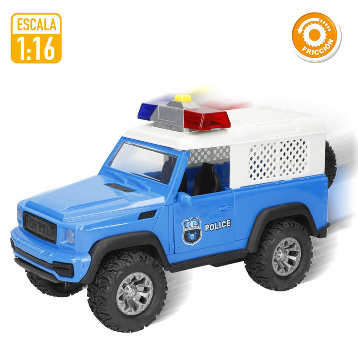 Friction Car Speed & Go (6 Units)
