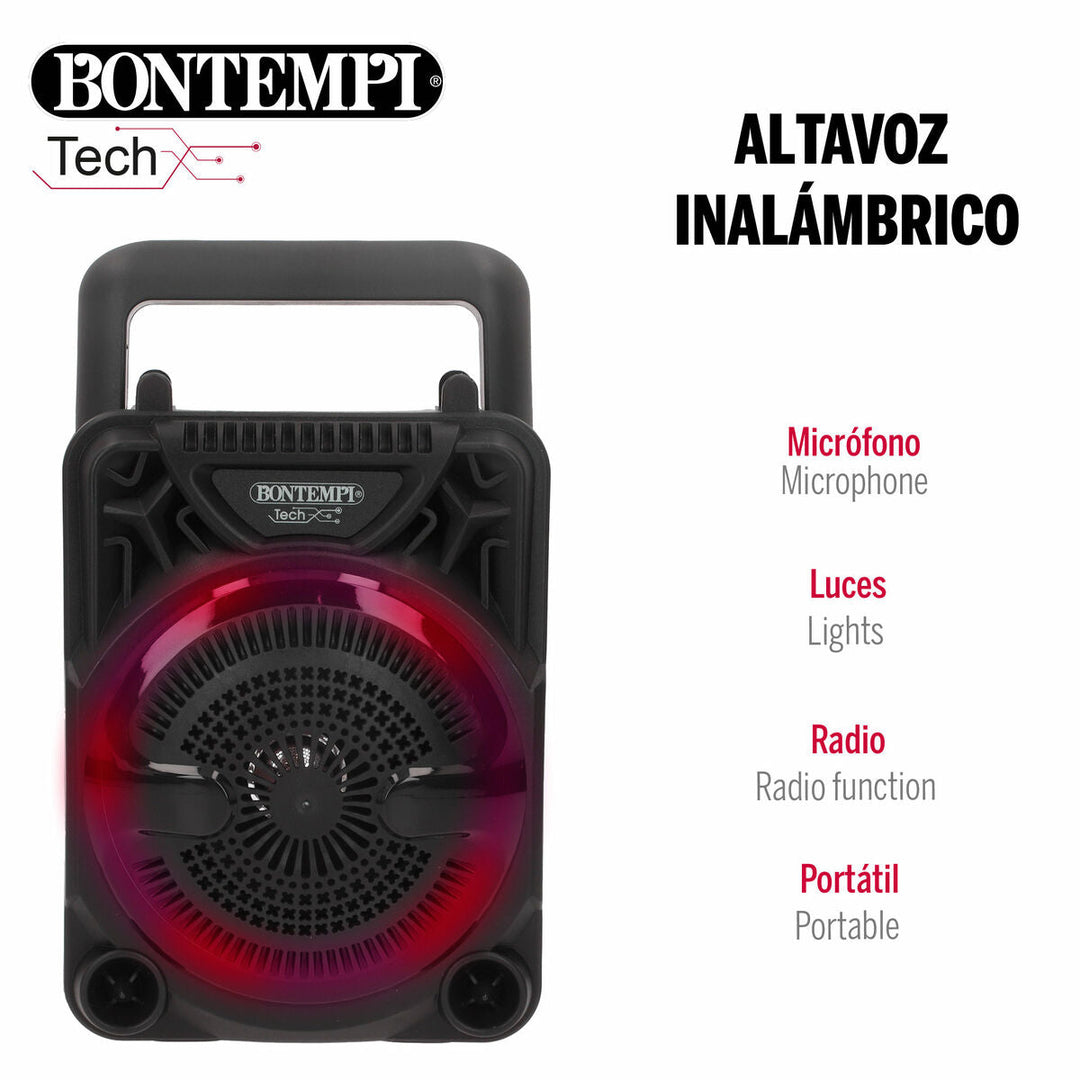 Speaker with Karaoke Microphone Bontempi 12 Units