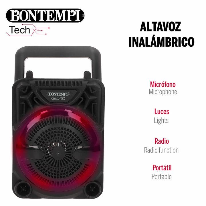 Speaker with Karaoke Microphone Bontempi 12 Units