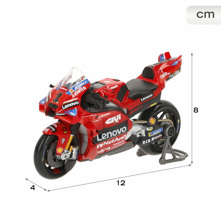 Motorcycle Maisto 2024 DUCATI LENOVO 12 X 8 X 4 CM