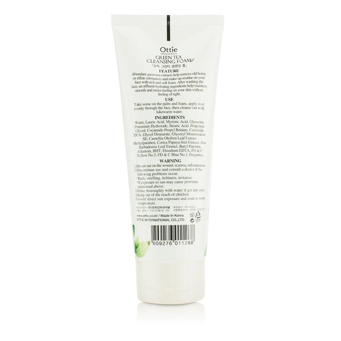 Green Tea Cleansing Foam - 150ml/5.07oz