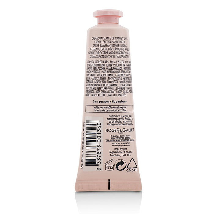 Rose Hand & Nail Cream - 30ml/1oz