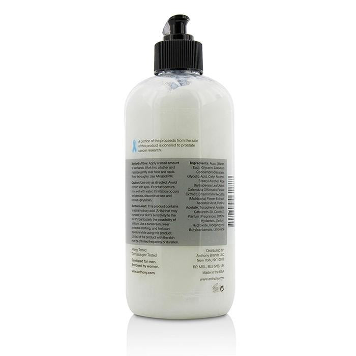 Logistics For Men Glycolic Facial Cleanser - 473ml/16oz