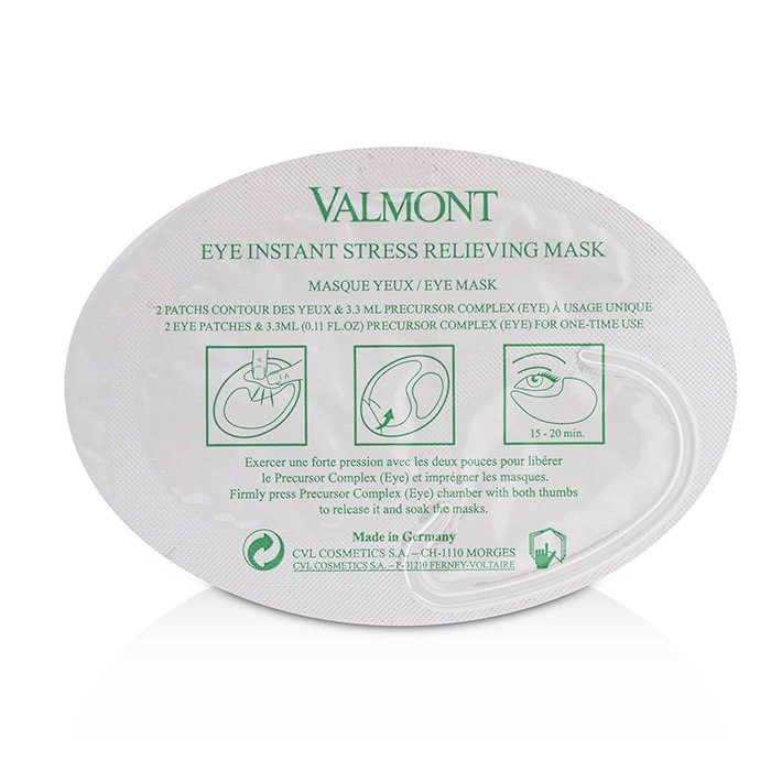 Eye Instant Stress Relieving Mask (smoothing, Decongesting & Anti-fatigue Eye Mask) (single) - 1pair