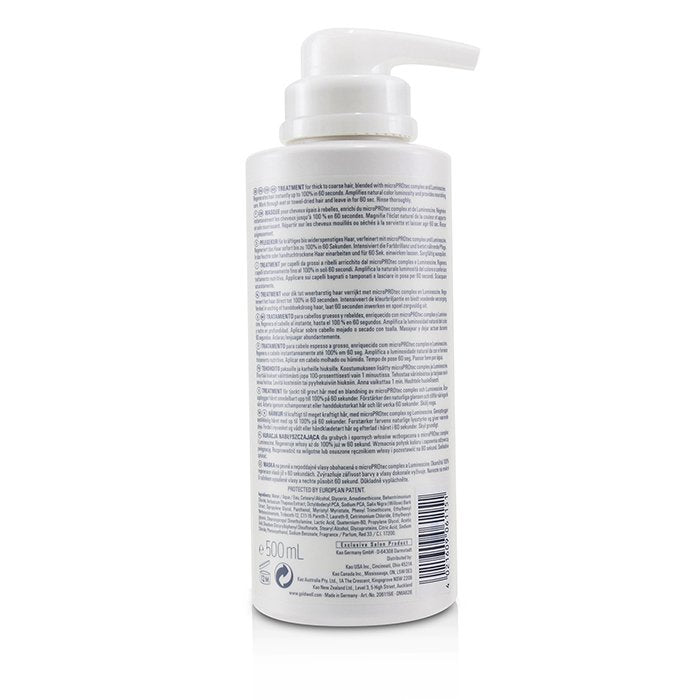Dual Senses Color Extra Rich 60sec Treatment (luminosity For Coarse Hair) - 500ml/16.9oz