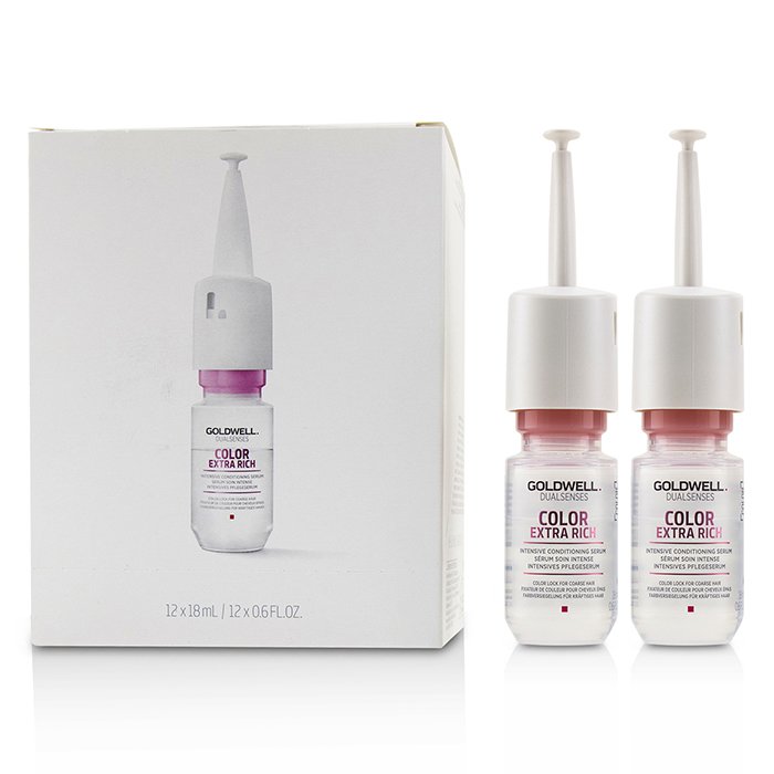 Dual Senses Color Extra Rich Intensive Conditioning Serum (color Lock For Coarse Hair) - 12x18ml/0.6oz