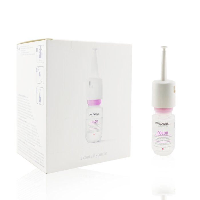 Dual Senses Color Intensive Conditioning Serum (color Lock For Fine To Normal Hair) - 12x18ml/0.6oz