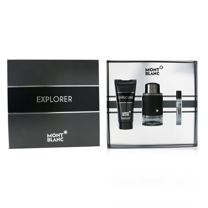 Explorer Coffret: Eau De Parfum Spray 100ml + Eau De Parfum Spray 7.5ml + After Shave Balm 100ml - 3pcs
