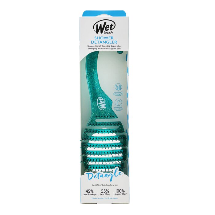 Shower Detangler - # Green Glitter - 1pc