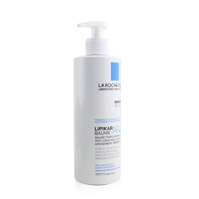 Lipikar Baume Ap+m Triple-action Balm - Anti-scratching, Anti Dry Skin Flare-ups, Immediate Soothing - 400ml/13.5oz