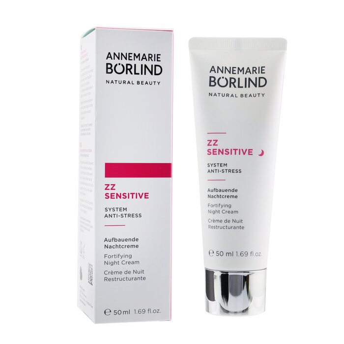 Zz Sensitive System Anti-stress Fortifying Night Cream - For Sensitive Skin - 50ml/1.69oz