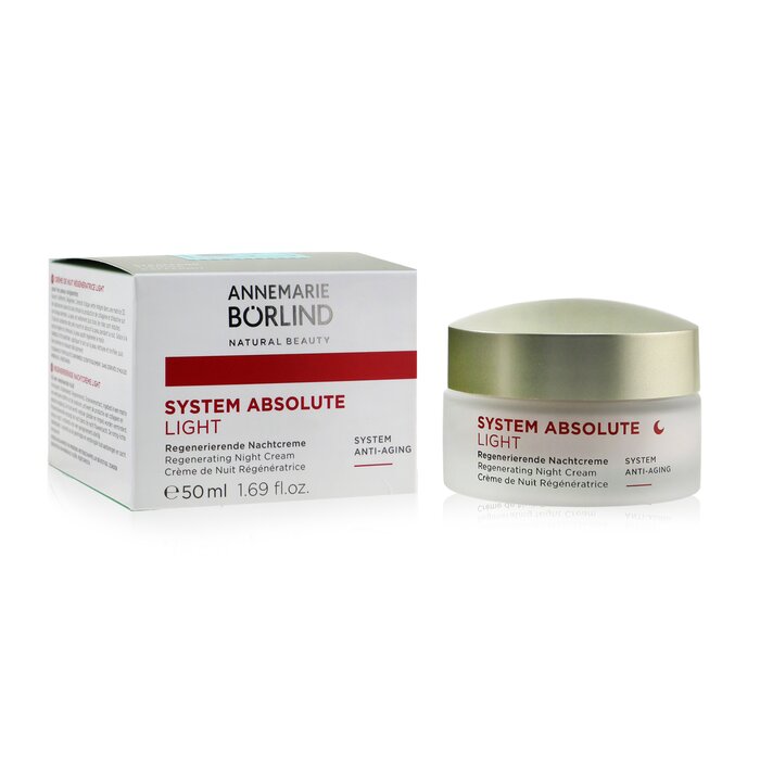 System Absolute System Anti-aging Regenerating Night Cream Light - For Mature Skin - 50ml/1.69oz