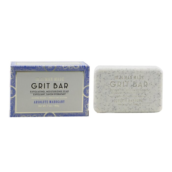 Grit Bar - Exfoliating, Moisturizing Soap - # Absolute Mahogany - 198g/7oz