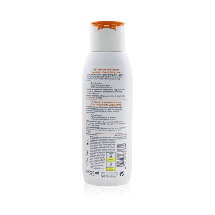 Body Lotion (revitalising) - With Organic Orange & Organic Almond Oil - For Normal Skin - 200ml/7oz