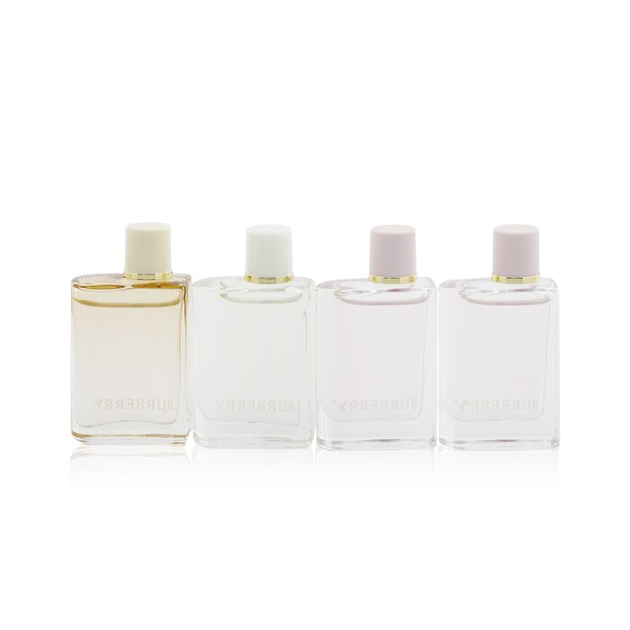 Burberry Her Miniature Coffret: 2x Eau De Parfum + Eau De Toilette + London Dream Eau De Parfum - 4x5ml/0.16oz