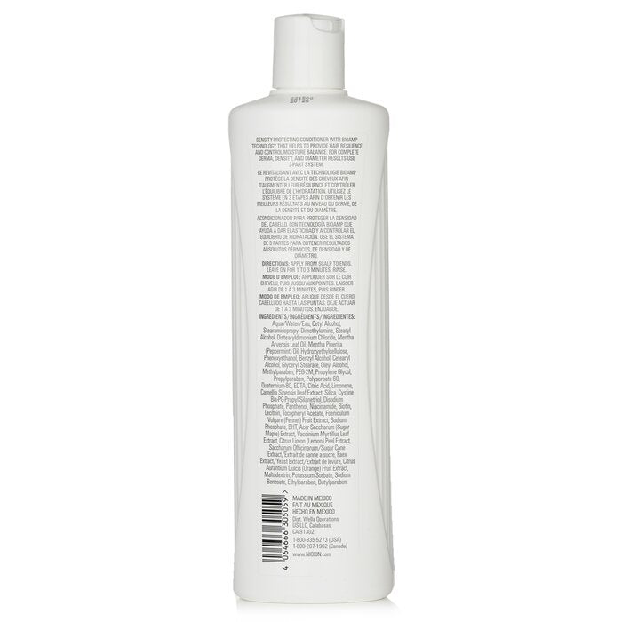 Density System 3 Scalp Therapy Conditioner (colored Hair, Light Thinning, Color Safe) - 500ml/16.9oz