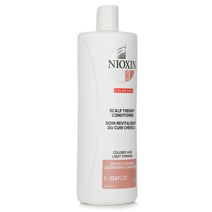 Density System 3 Scalp Therapy Conditioner (colored Hair, Light Thinning, Color Safe) - 1000ml/33.8oz