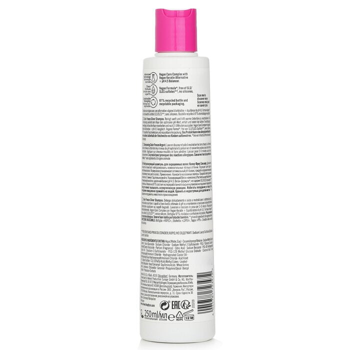 Bc Bonacure Ph 4.5 Color Freeze Silver Shampoo (for Grey & Lightened Hair) - 250ml/8.4oz