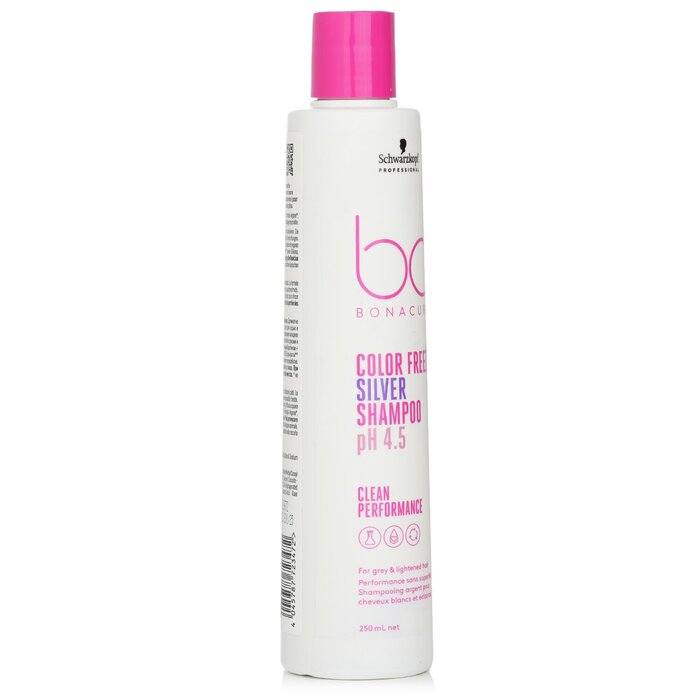 Bc Bonacure Ph 4.5 Color Freeze Silver Shampoo (for Grey & Lightened Hair) - 250ml/8.4oz