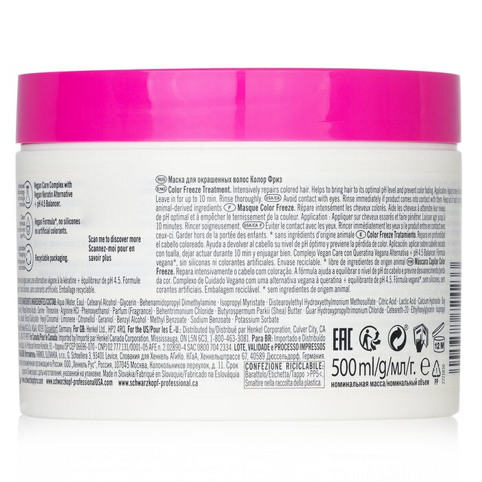 Bc Bonacure Ph 4.5 Color Freeze Treatment (for Coloured Hair) - 500ml/16.9oz