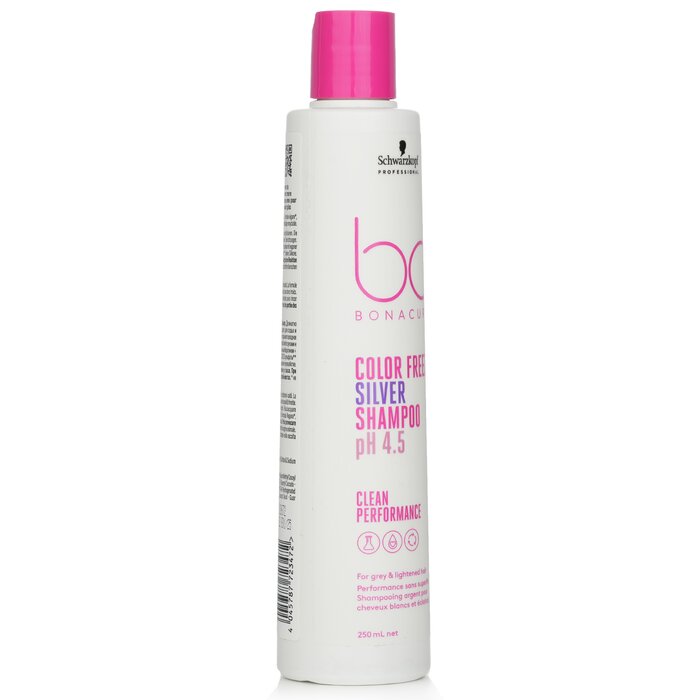Bc Bonacure Ph 4.5 Color Freeze Silver Shampoo (for Grey & Lightened Hair) - 250ml/8.45oz
