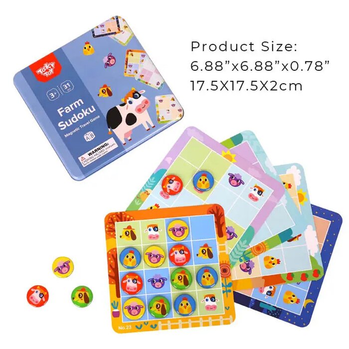 Farm Sudoku - 18x18x2cm