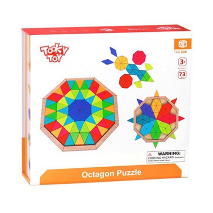 Octagon Puzzle - 19x21x5cm