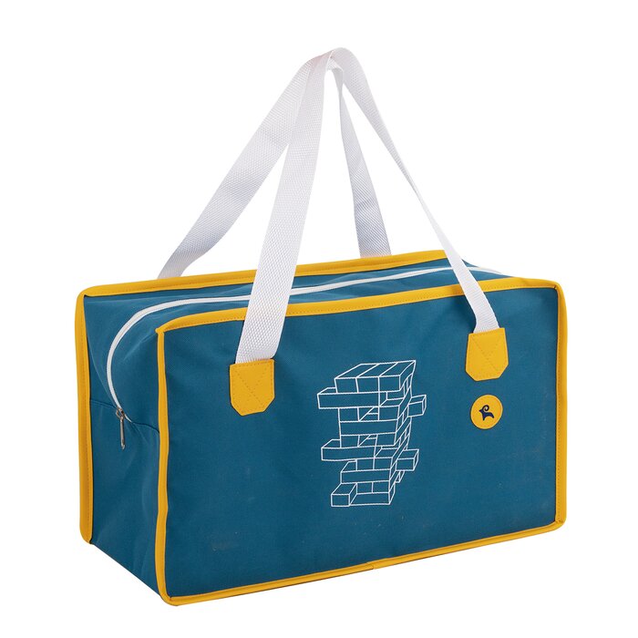 Wooden Blocks Floor Game - 40x17x24cm