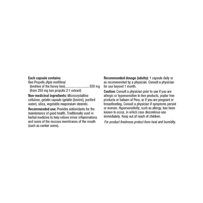 Holista Bee Propolis High Concentration Propolis 500mg - 200 Capsules - 200pcs/box